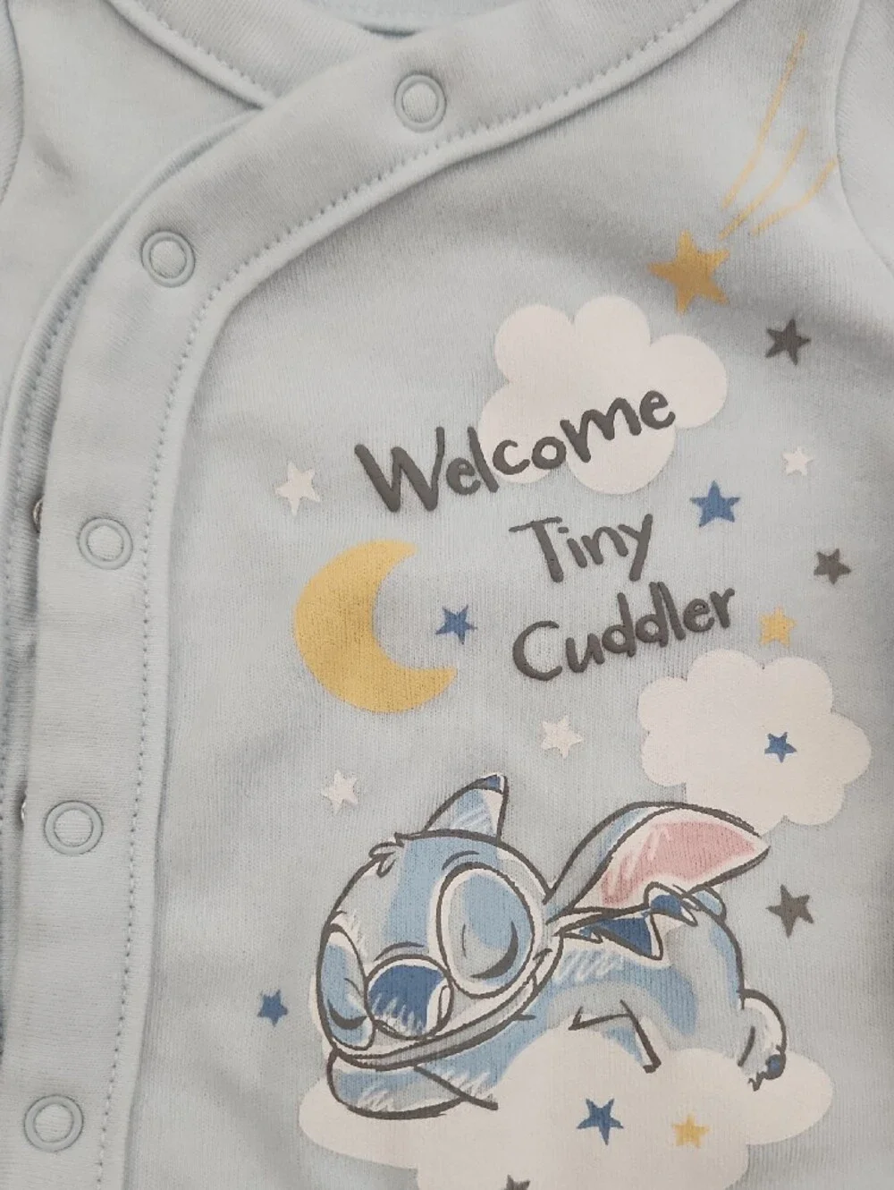 Disney Blue Baby Matching Set with Hat and Bunny Ears